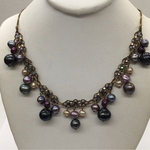 Anne Koplik Multi Color Pearl Necklace